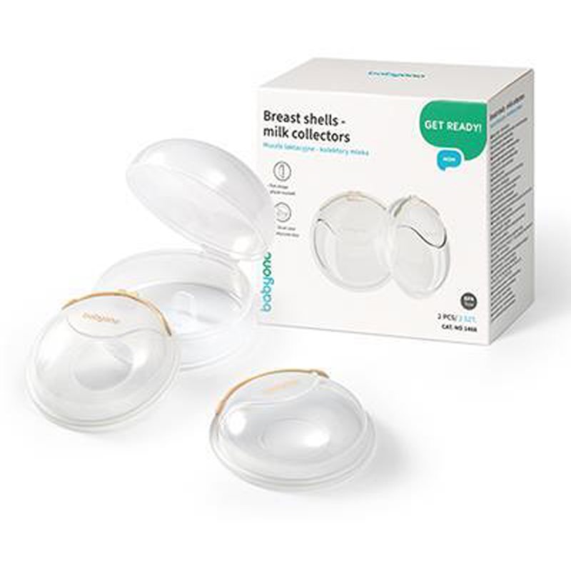 BabyOno Get Ready Breast Milk Collector colectoare pentru laptele matern 2x20 ml