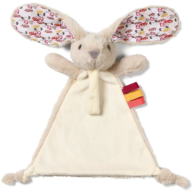 BabyOno Have Fun Cuddly Toy with a Dummy Holder jucărie de pluș cu clips Rabbit Milly 0 m+ 1 buc