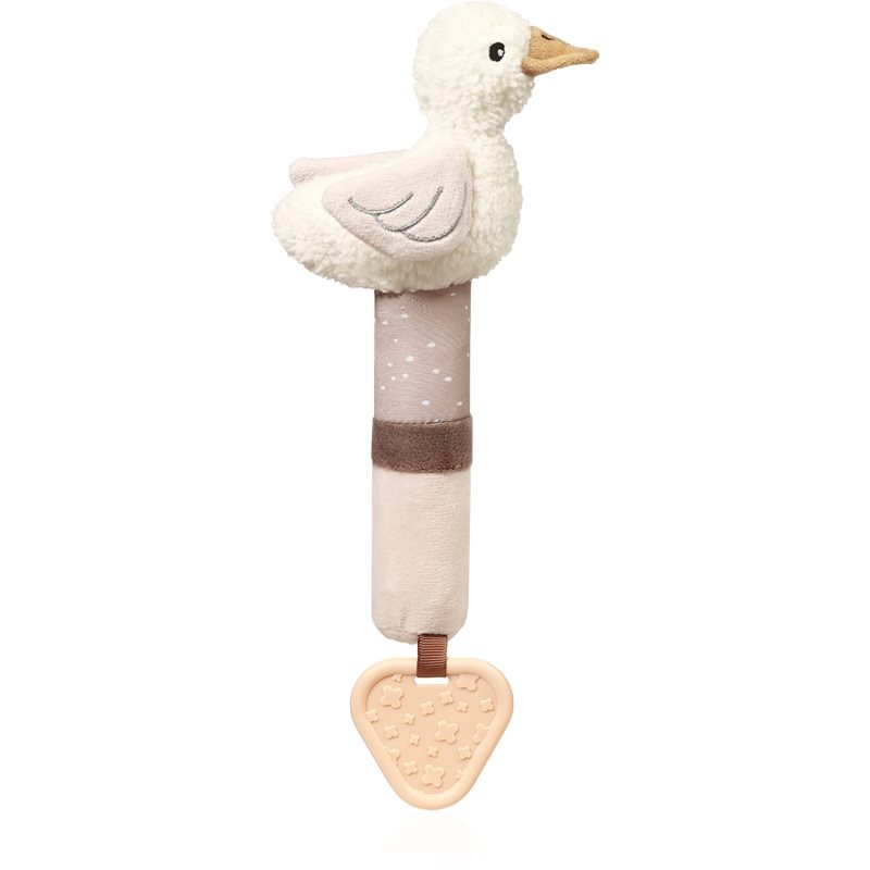 BabyOno Goose Zoe 3m+ jucărie fluierătoare pentru dentiție 1 buc BabyOno Goose Zoe 3m+ jucărie fluierătoare pentru dentiție 1 buc