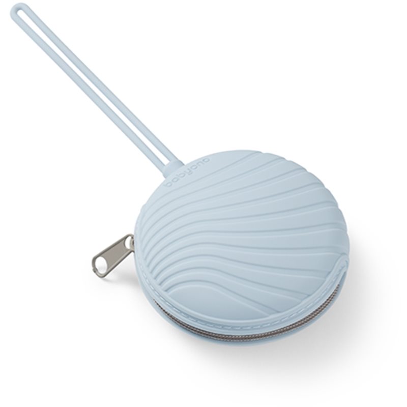 BabyOno Silicone Soother Case cutie Blue 0m+ 1 buc
