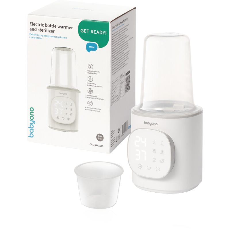 BabyOno Electric Bottle Warmer and Sterilizer încălzitor multifuncțional pentru biberon 1 buc