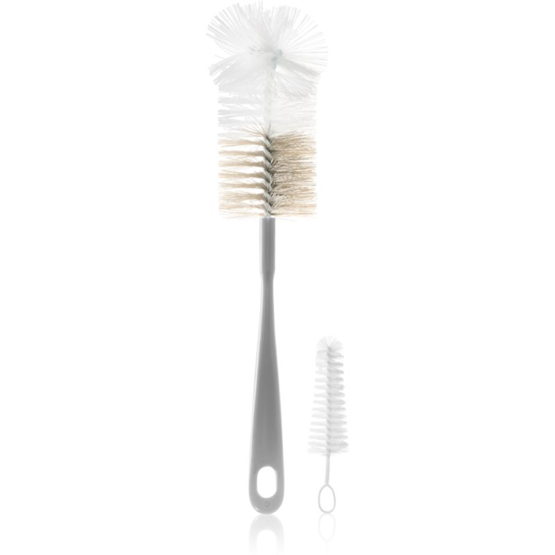 BabyOno Take Care Brush for Bottles and Teats with Mini Brush perie de curățare 2 buc