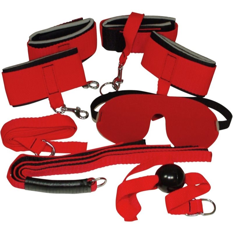 Bad Kitty Red Gigant set pentru bondage 6 buc