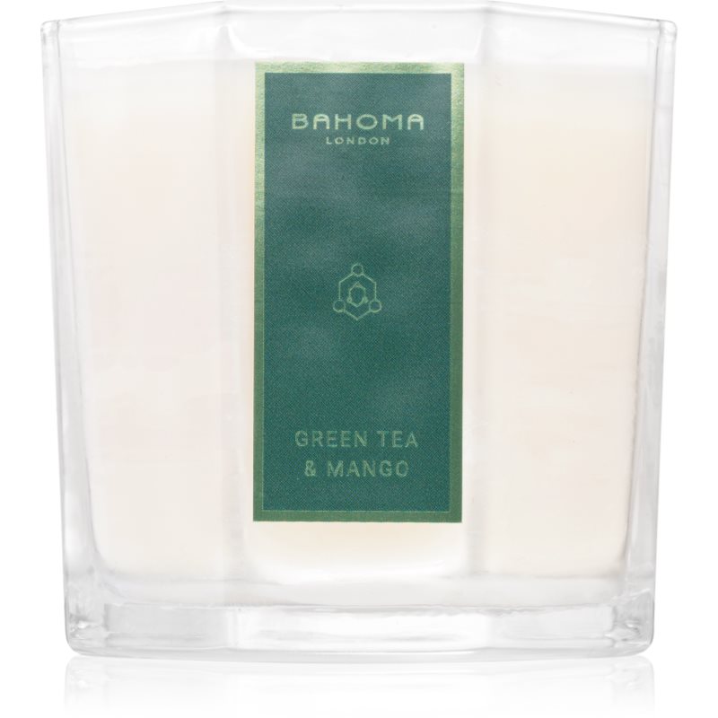 Bahoma London Octagon Collection Green Tea & Mango lumânare parfumată 180 g