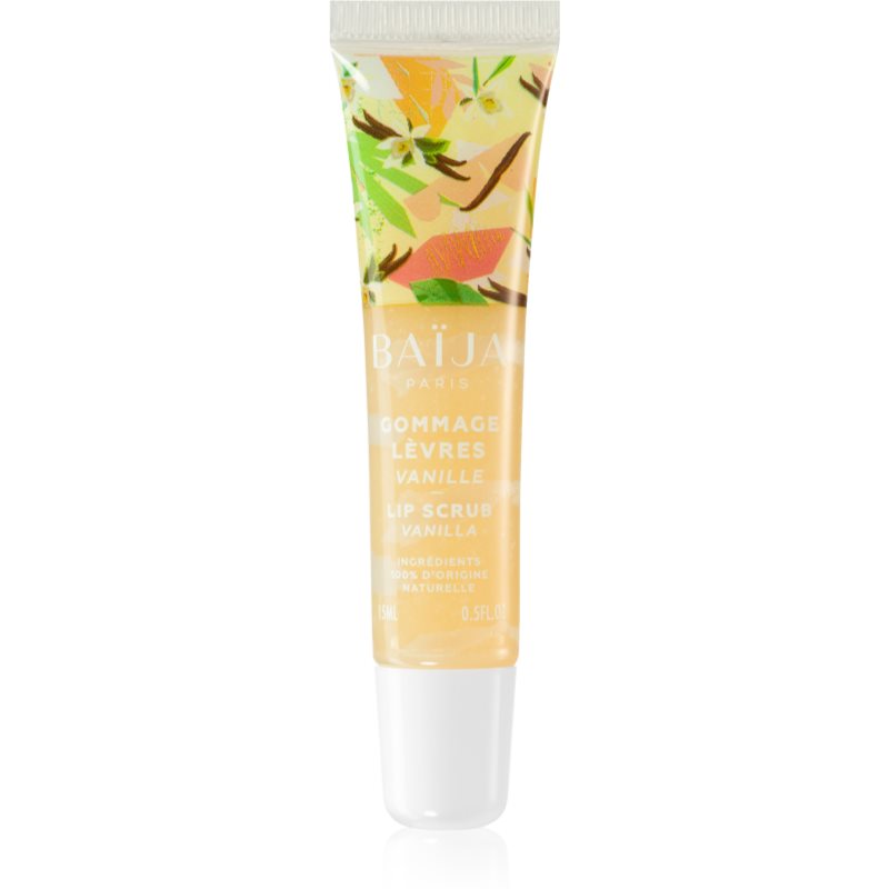 BAÏJA Lip Scrub Vanilla Exfoliant pentru buze 15 ml