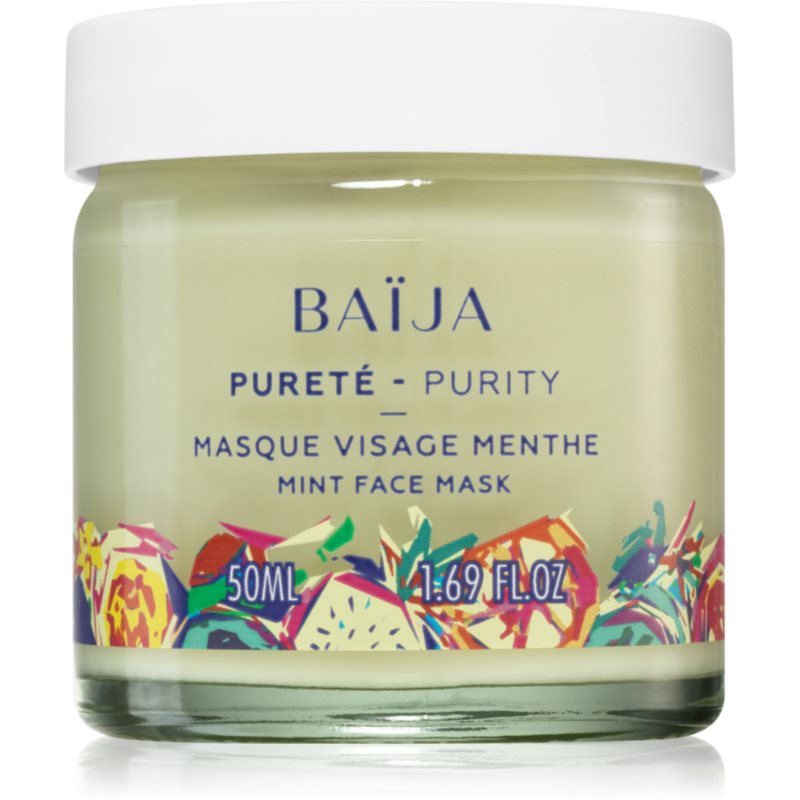 BAÏJA Purity mască pentru netezirea și hrănirea tenului 50 ml