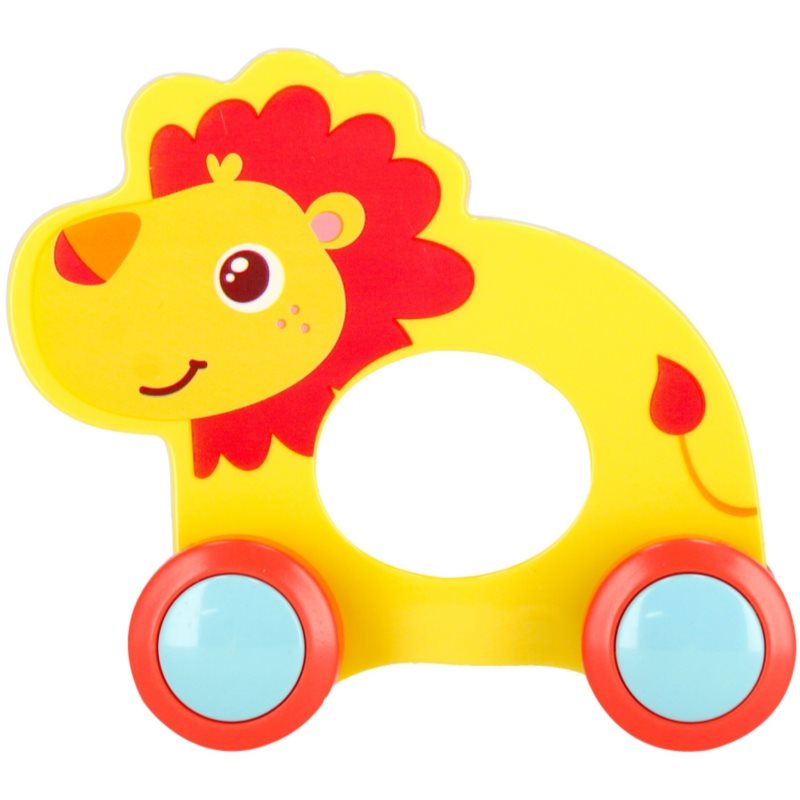 Bam-Bam Toy on Wheels jucărie de tras 18m+ Lion 1 buc