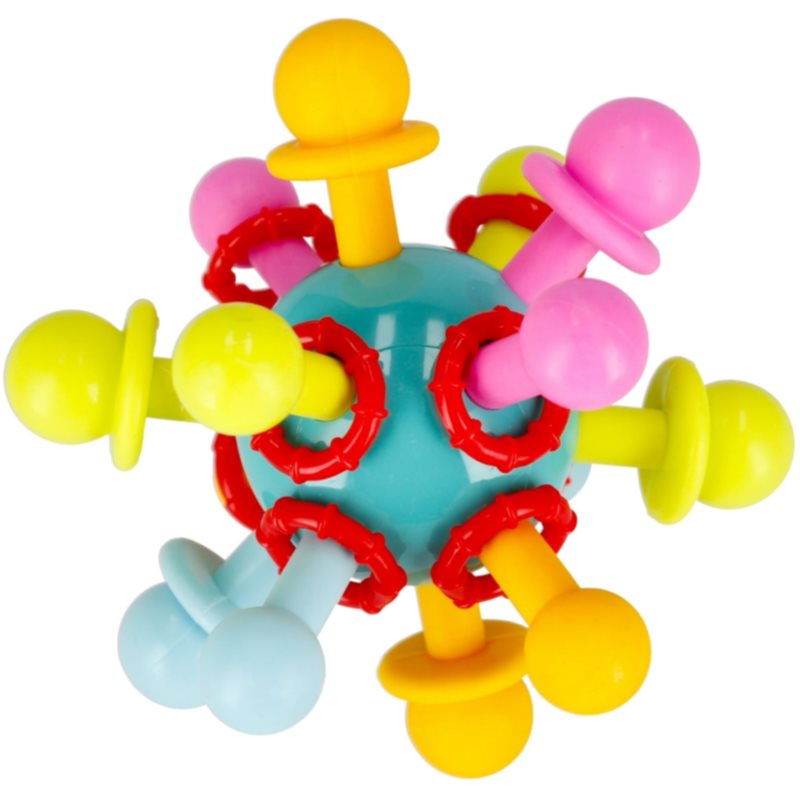 Bam-Bam Sensory Teether jucărie pentru dentiție 3m+ 1 buc