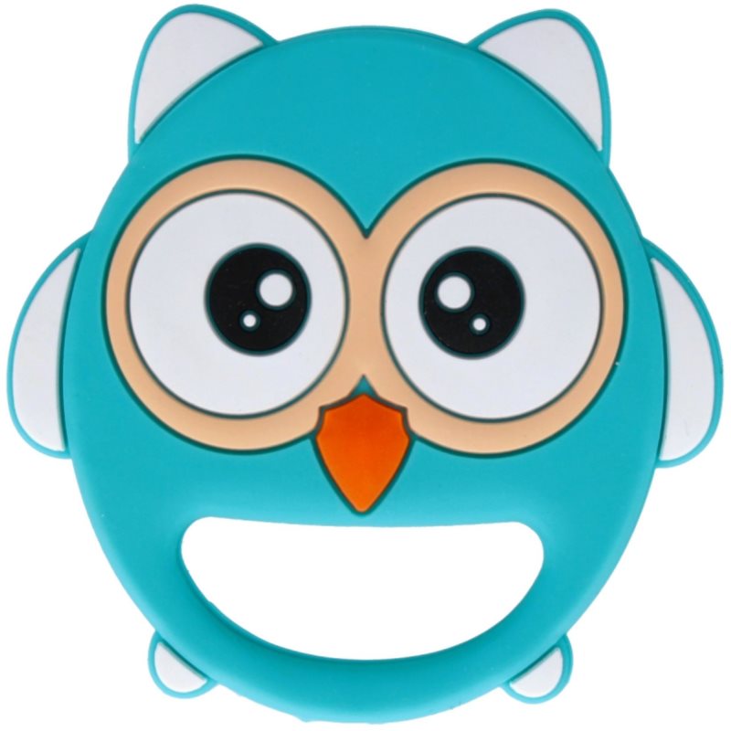 Bam-Bam Teether jucărie pentru dentiție 0m+ Owl 1 buc