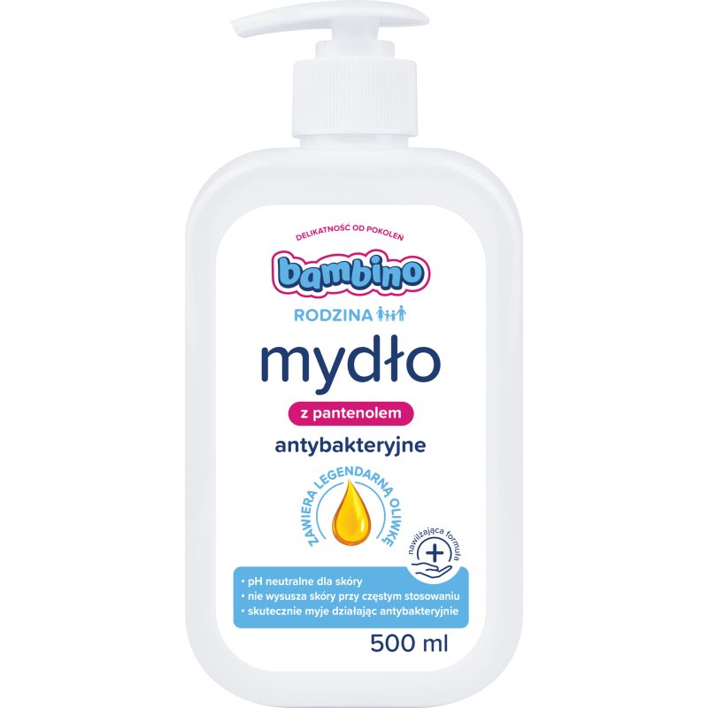 Bambino Family Antibacterial Soap sapun lichid pentru maini Antibacterial 500 ml