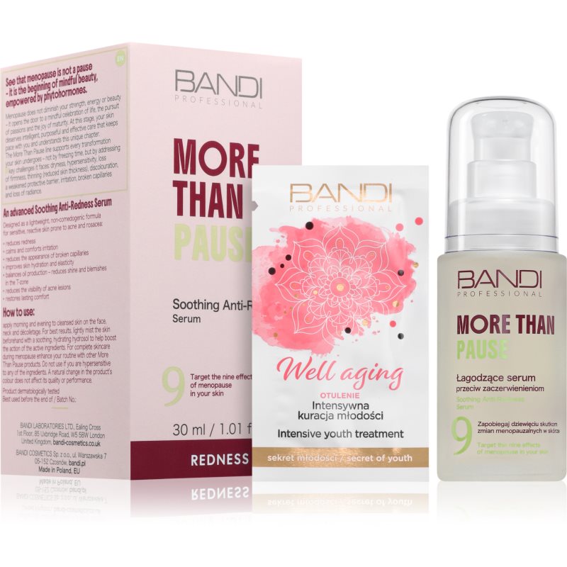 BANDI Cosmetics More Than Pause ser calmant impotriva petelor rosii 30 ml