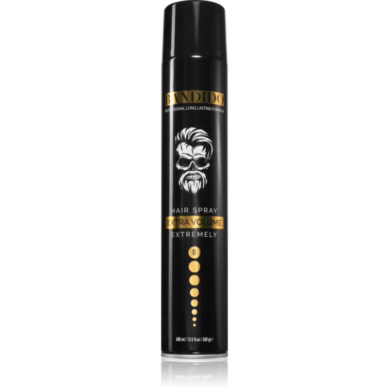 BANDIDO Hair Spray fixativ culoare Black 400 ml