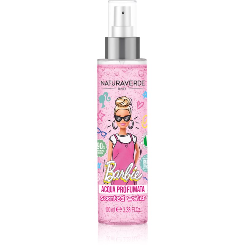 Barbie Naturaverde Baby Eau de Parfum cu particule stralucitoare pentru copii 100 ml
