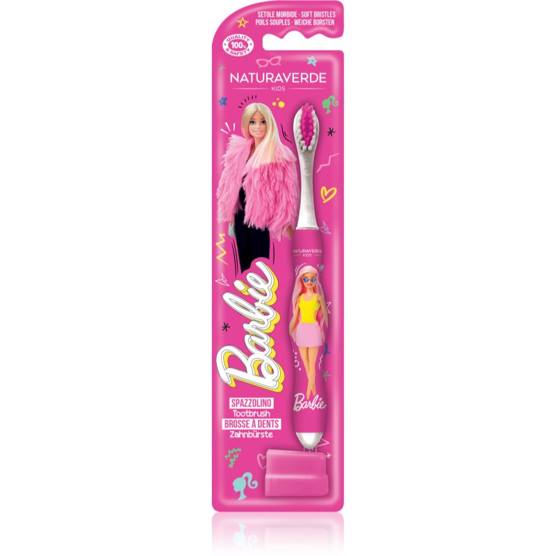 Barbie Naturaverde Kids perie de dinti pentru copii 1 buc
