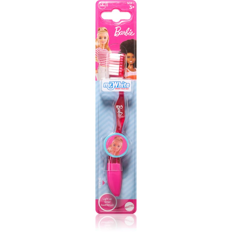 Barbie Mr.White perie de dinti cu temporizator pentru copii 3+ 1 buc