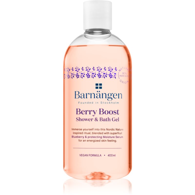 Barnängen Berry Boost gel de dus si baie 400 ml