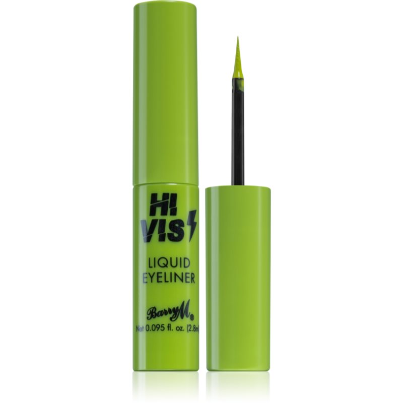 Barry M Hi Vis Neon eyeliner culoare Green 2,8 ml