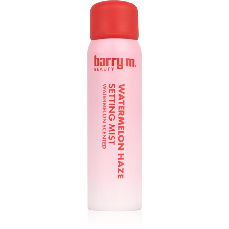 Barry M Watermelon Haze Spray facial pentru fixare machiajului 70 ml