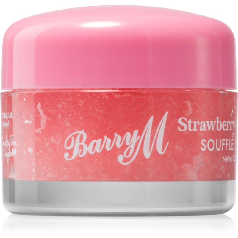 Barry M Soufflé Lip Scrub Exfoliant pentru buze culoare Strawberry Cheesecake 15 g