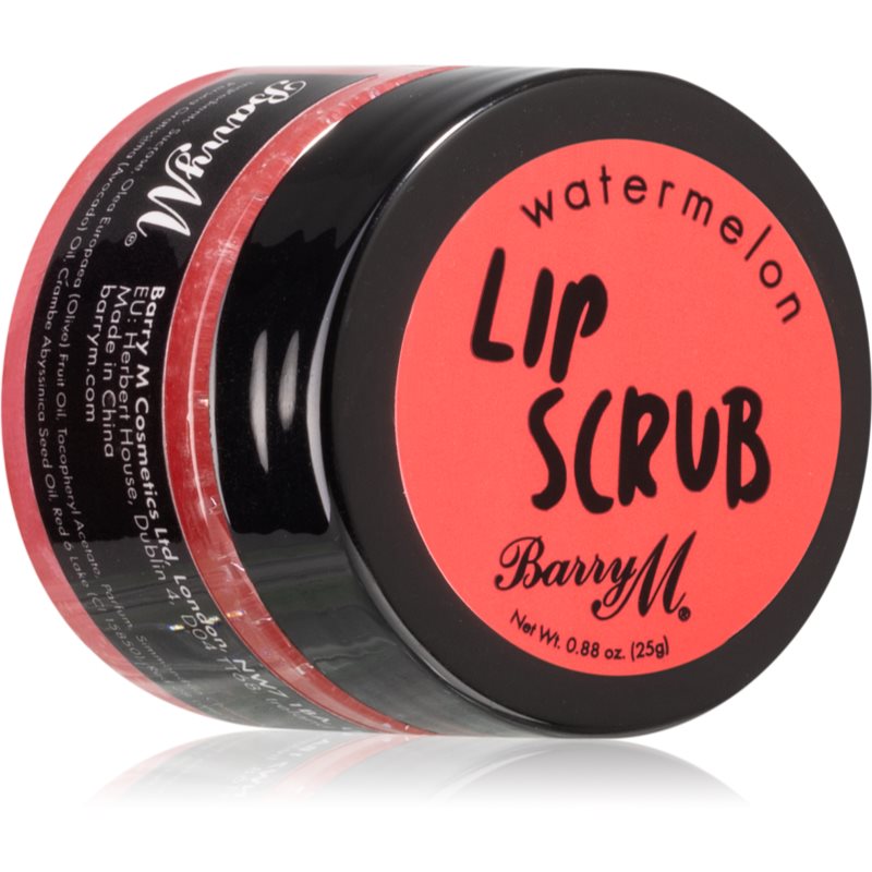 Barry M Lip Scrub Watermelon Exfoliant pentru buze 15 g