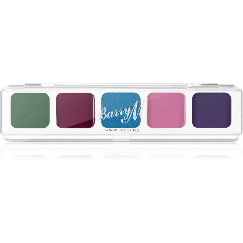 Barry M Mini Palette farduri cremoase culoare The Jewels 5,1 g