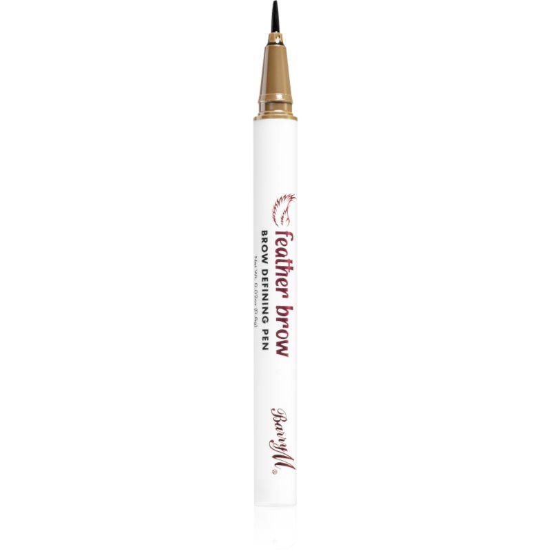 Barry M Feather Brow Defining Pen creion pentru sprancene culoare Light 1,2 g