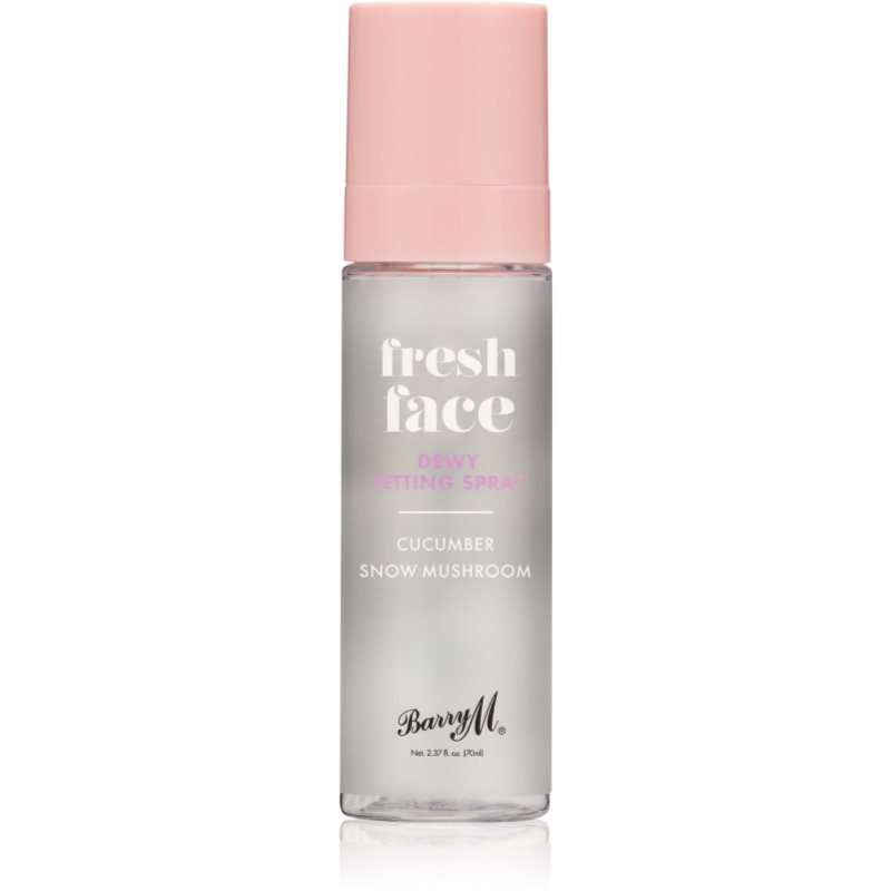 Barry M Fresh Face spray pentru fixare Cucumber & Snow Mushroom 70 ml