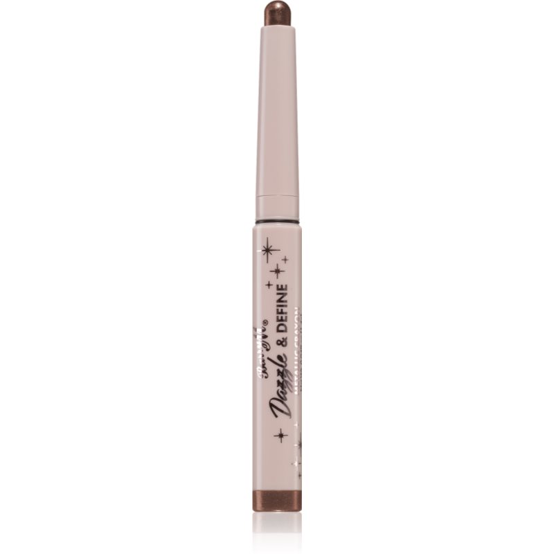 Barry M Dazzle & Define Metallic Crayon creion pentru ochi culoare Truffle 1,4 g