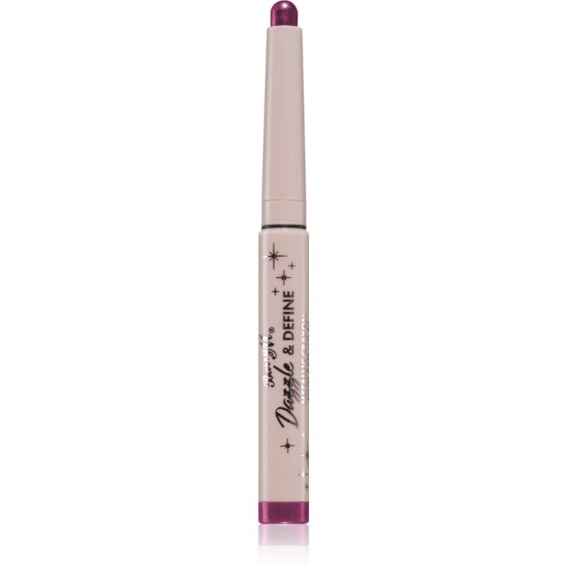 Barry M Dazzle & Define Metallic Crayon creion pentru ochi culoare Orchid Flower 1,4 g