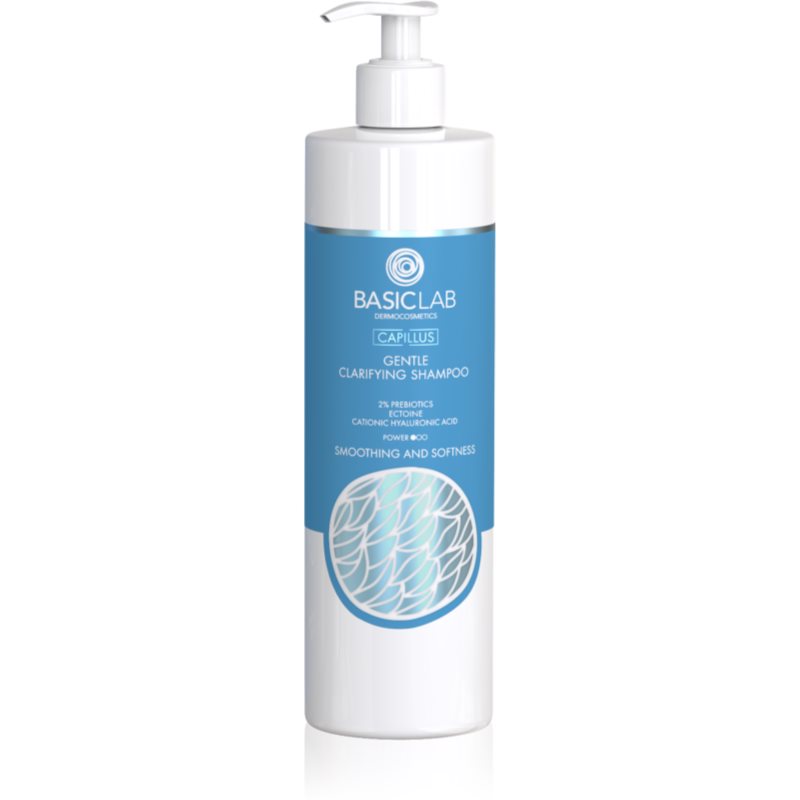 BasicLab Dermocosmetics Capillus sampon de curatare delicat pentru scalp sensibil si uscat 300 ml