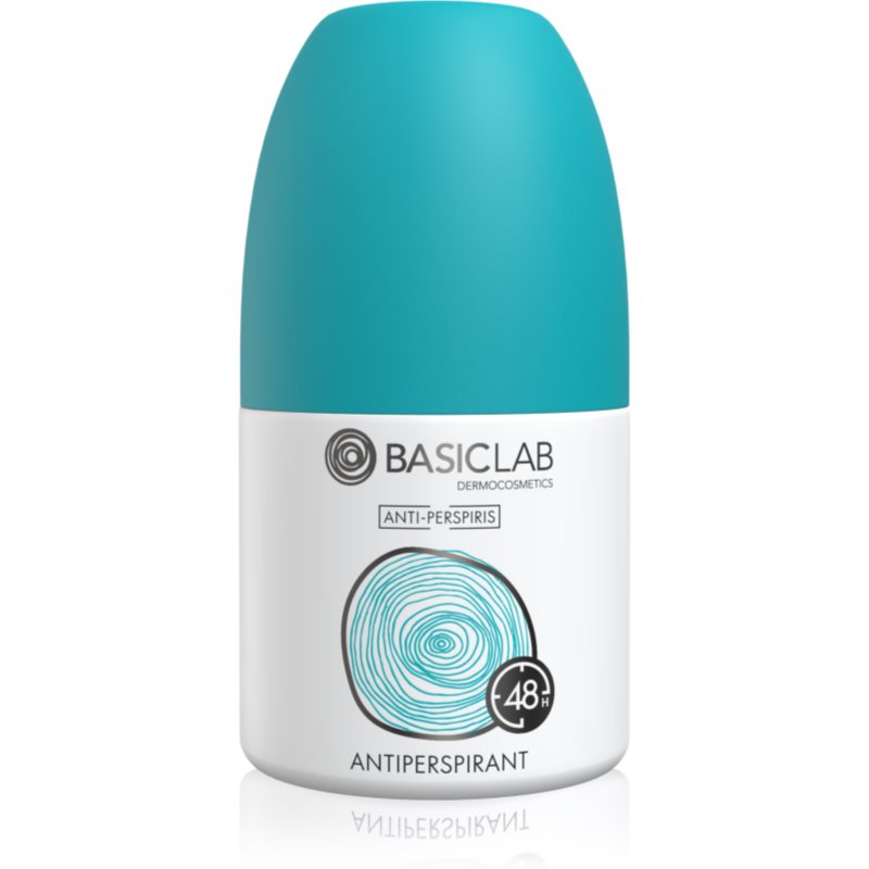 BasicLab Dermocosmetics Anti-Perspiris antiperspirant roll-on cu o eficienta de 48 h 60 ml