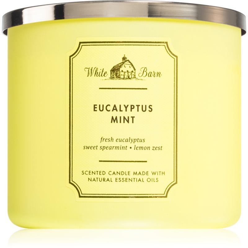 Bath & Body Works Eucalyptus Mint lumânare parfumată 411 g