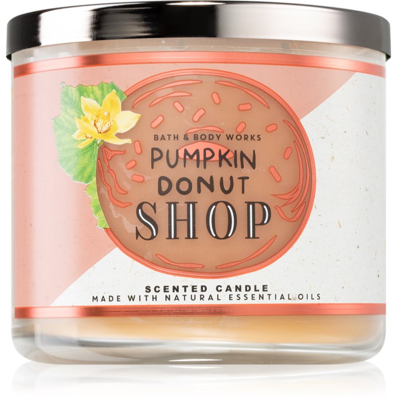 Bath & Body Works Pumpkin Donut Shop lumânare parfumată 411 g