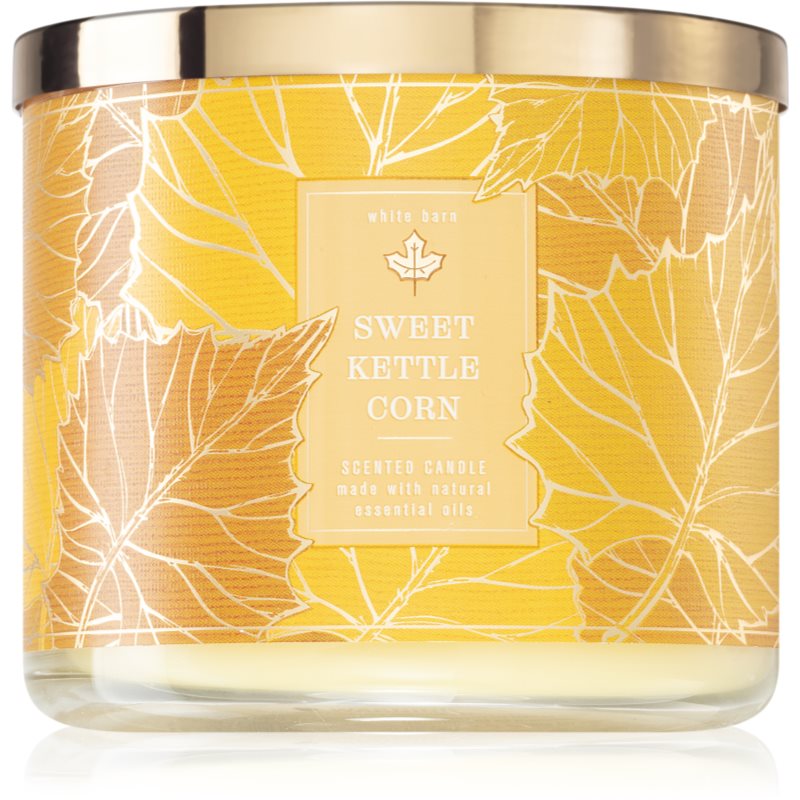 Bath & Body Works Sweet Kettle Corn lumânare parfumată 411 g