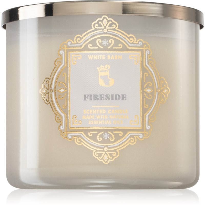 Bath & Body Works Fireside lumânare parfumată cu uleiuri esentiale 411 g