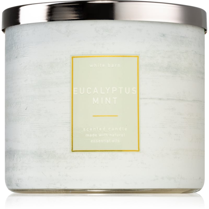 Bath & Body Works Eucalyptus Mint lumânare parfumată 411 g