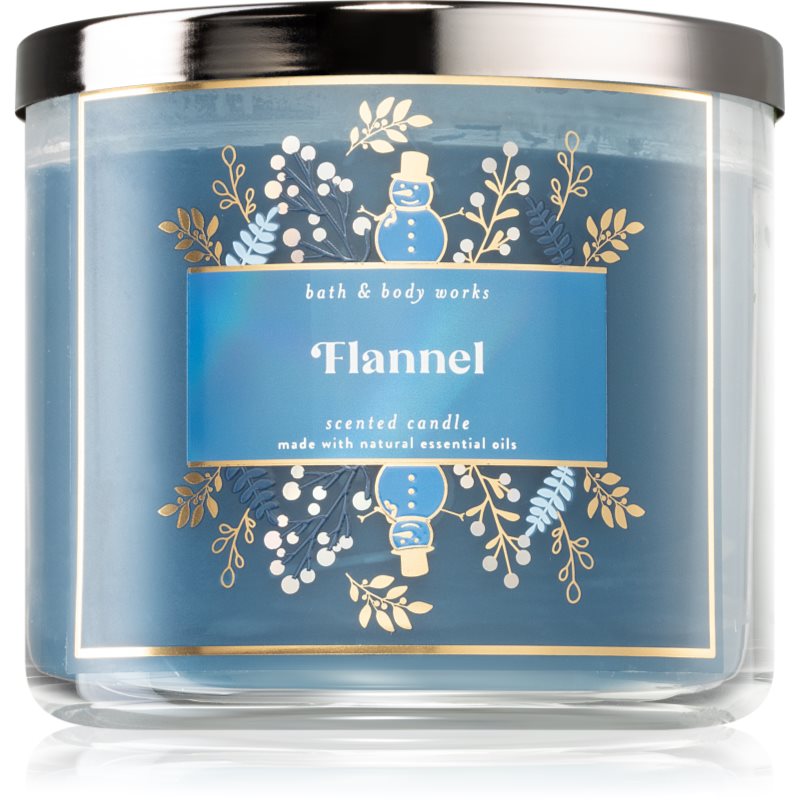 Bath & Body Works Flannel lumânare parfumată VI. 411 g