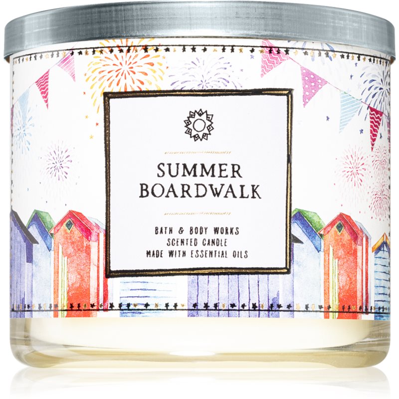 Bath & Body Works Summer Boardwalk Lumanare Parfumata 411 G