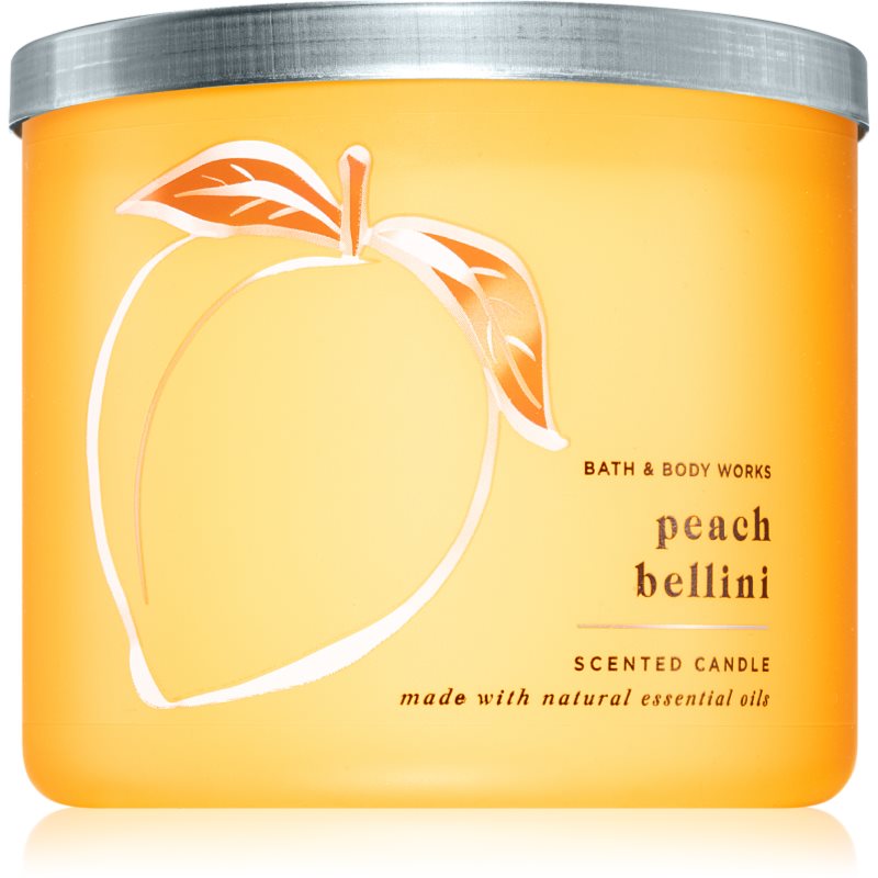 Bath & Body Works Peach Bellini lumânare parfumată 411 g