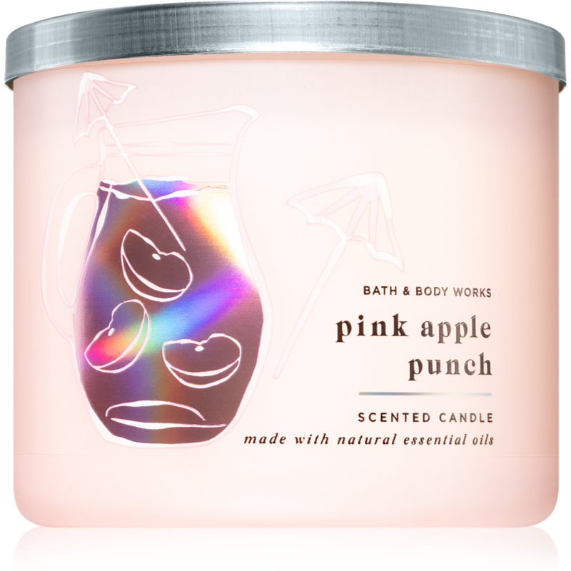 Bath & Body Works Pink Apple Punch lumânare parfumată 411 g