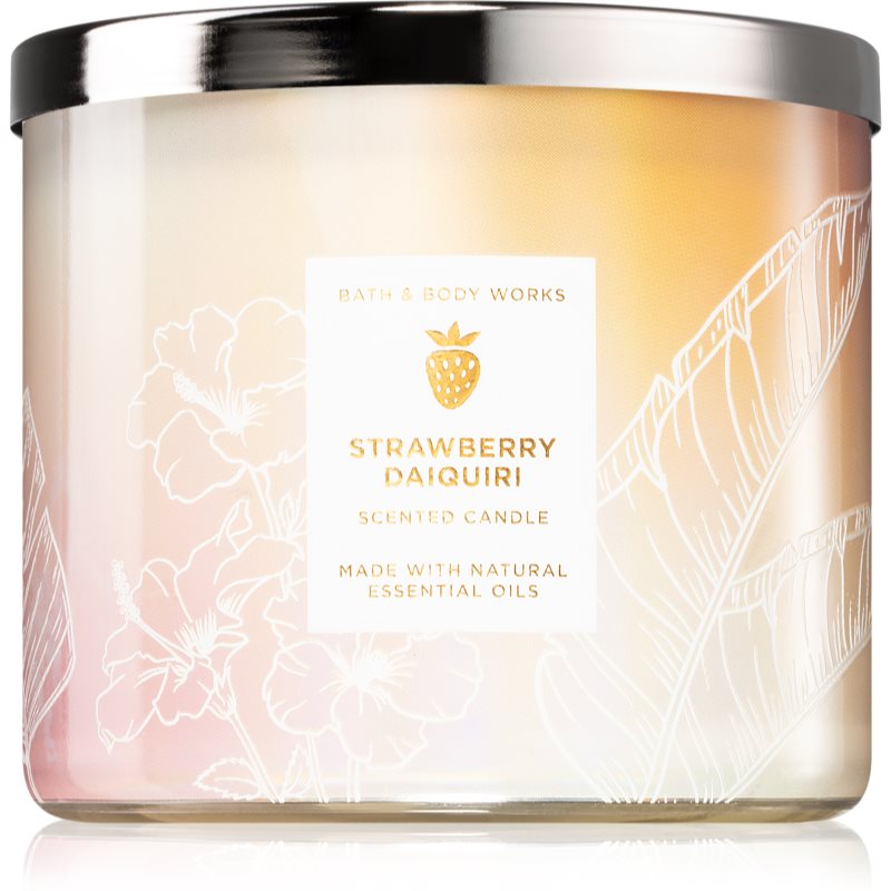 Bath & Body Works Strawberry Daiquiri lumânare parfumată 411 g