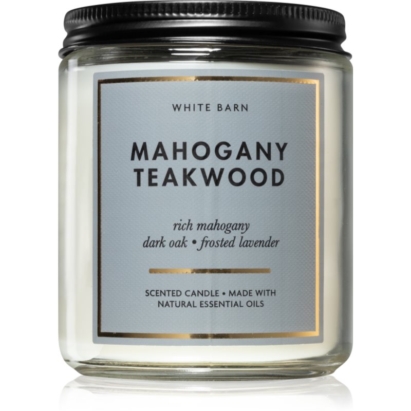 Bath & Body Works Mahogany Teakwood lumânare parfumată 198 g