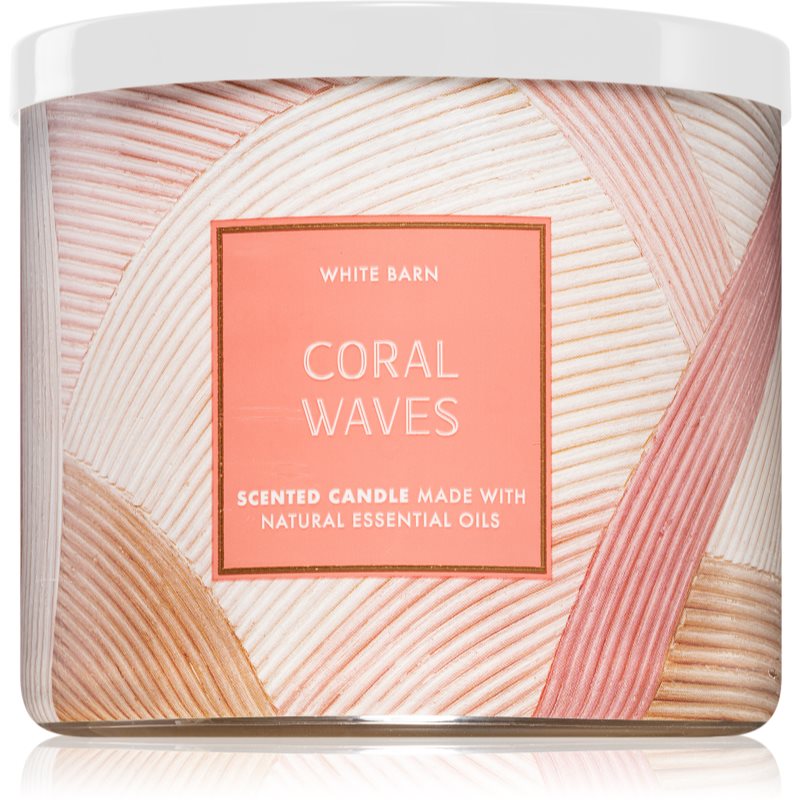 Bath & Body Works Coral Waves lumânare parfumată 411 g