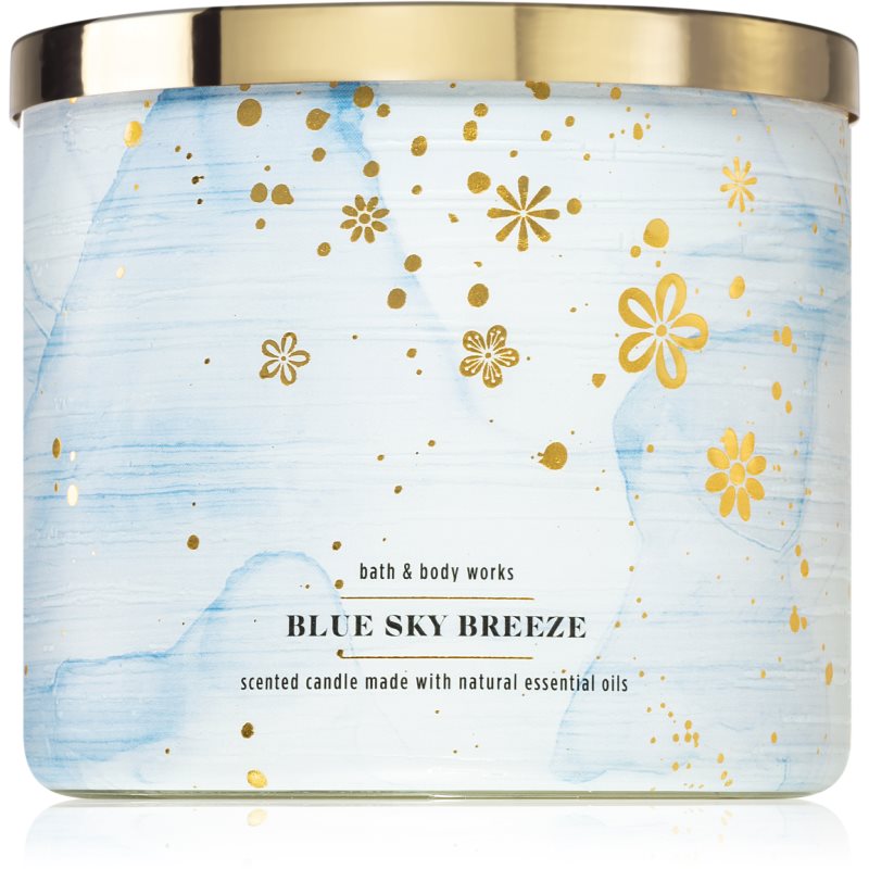 Bath & Body Works Blue Sky Breeze lumânare parfumată 411 g