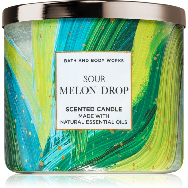 Bath & Body Works Sour Melon Drop lumânare parfumată 411 g