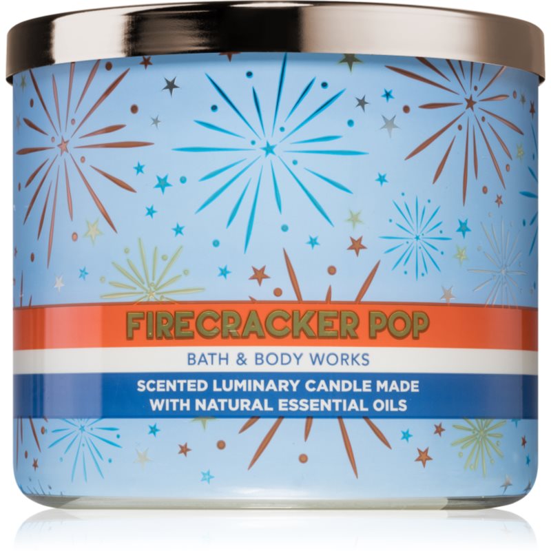 Bath & Body Works Firecracker Pop lumânare parfumată 411 g