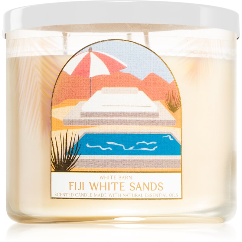 Bath & Body Works Fiji White Sands lumânare parfumată II. 411 g
