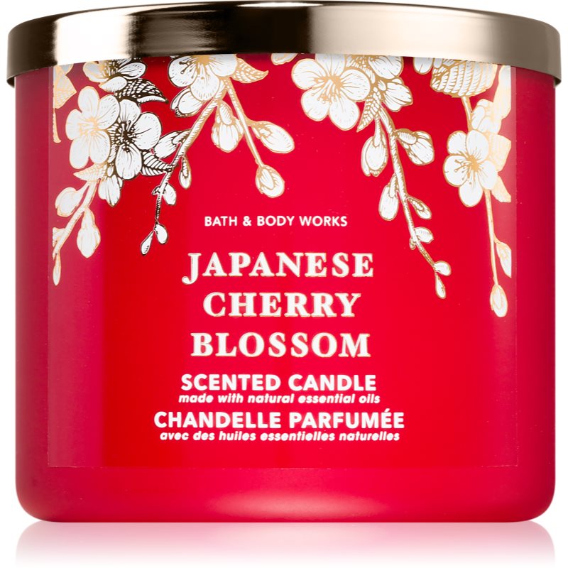 Bath & Body Works Japanese Cherry Blossom lumânare parfumată 411 ml