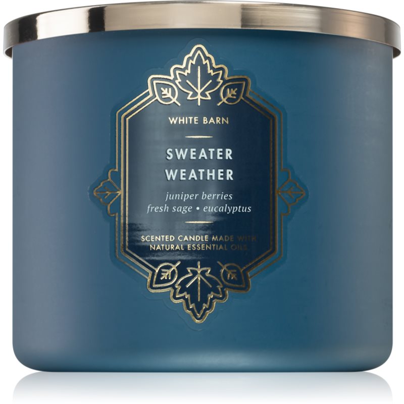 Bath & Body Works Sweater Weather lumânare parfumată 411 g