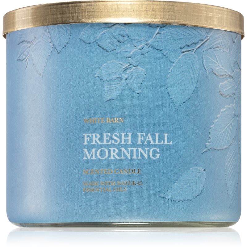 Bath & Body Works Fresh Fall Morning lumânare parfumată I. 411 g